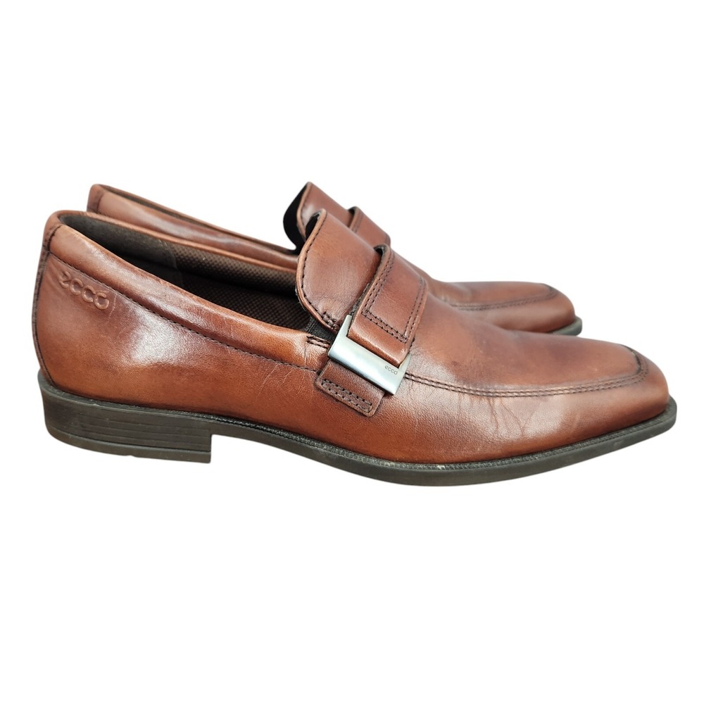 Ecco  Loafers Mens 40 US 6 - 6.5 Brown Leather Slip On Casual‎ Shoes